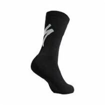 Specialized TECHNO MTB TALL LOGO SOCK BLK/WHT XL