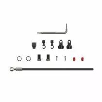 SRAM Kit durite hydraulique Banjo argenté 2000mm - Noir