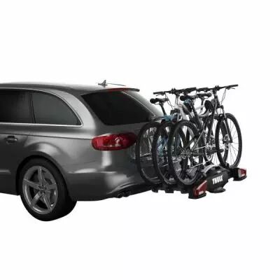 Porte-vélos sur attelage pour 3 vélos