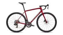 Vélo Specialized Aethos Pro Axs Gloss Red Sky/Chrome