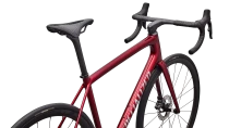 Vélo Specialized Aethos Pro Di2 Gloss Red Sky/Chrome