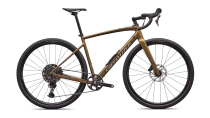 Vélo Specialized Diverge E5 Sport Satin Burnt Gold Metallic/Shadow Silver