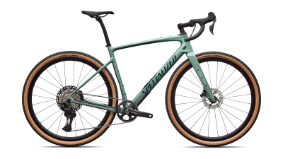 V�lo Specialized Diverge Expert Di2  Fjord Metallic/Emerald Metallic