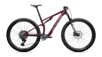 Vélo Specialized Epic 8 Expert Axs Satin Bordeaux Metallic/White