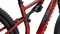 Vélo Specialized Epic 8 Sw Gloss Fiery Red Dry Impasto/Metallic White Silver