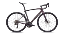 Vélo Specialized Roubaix Comp Di2 Satin Solidity Metallic/Obsidian Metallic Fade/Smoke