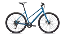Vélo Specialized Sirrus X 1.0 Satin Grey Blue/Cast Blue Metallic Frost Reflective