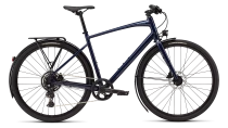 Vélo Specialized Sirrus X 2.0 Gloss Deep Marine/Grey Blue Frost Reflective