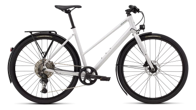 V�lo Specialized Sirrus X 3.0 Gloss Dove Grey/Metallic Pine Frost Reflective
