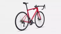 Vélo Specialized Tarmac Sl8 Comp Di2 Gloss Red Tint Over Silver Dust/Silver Dust