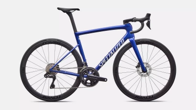 V�lo Specialized Tarmac Sl8 Expert Di2 Gloss Blue Majesty Metallic/Dolomite Metallic