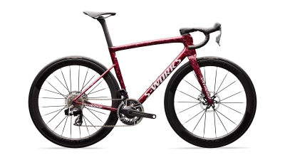 V�lo Specialized Tarmac Sl8 Sw Axs Gloss Redsky Shdwsil Wht Impasto