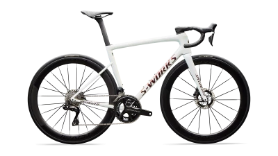V�lo Specialized Tarmac Sl8 Sw Di2 Gloss Metallic White Silver/Pearl/Black
