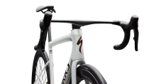 Vélo Specialized Tarmac Sl8 Sw Di2 Gloss Metallic White Silver/Pearl/Black