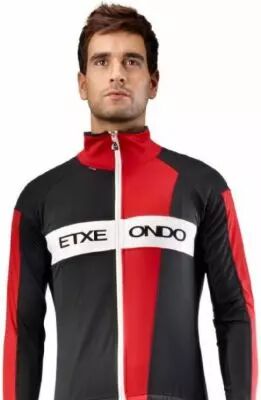 VESTE ETXEONDO SET NOIR/ROUGE